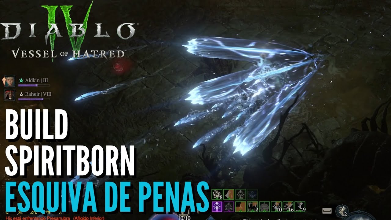Diablo 4 - A Build Mais Quebrada que a franquia já teve? - Spiritborn Evade Eagle