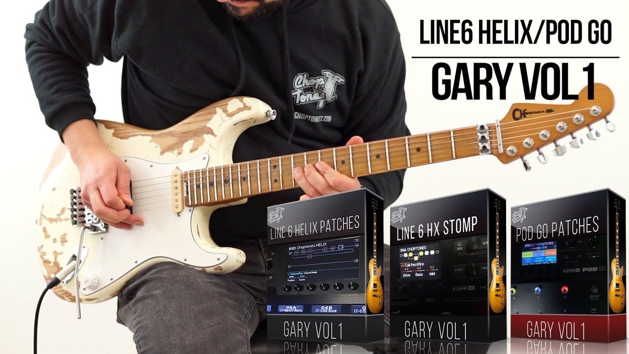 Line 6 Helix / POD Go Patches | Gary vol1 | Gary Moore Medley