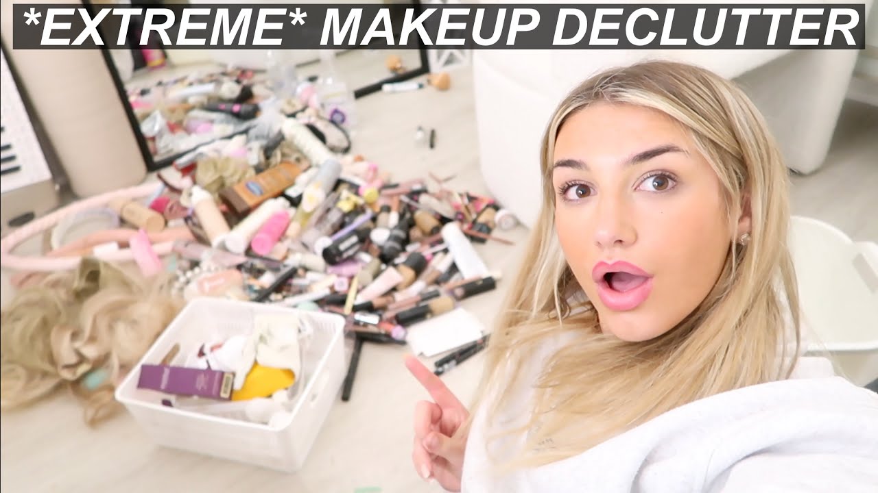 *EXTREME* MAKEUP DECLUTTER 🧼