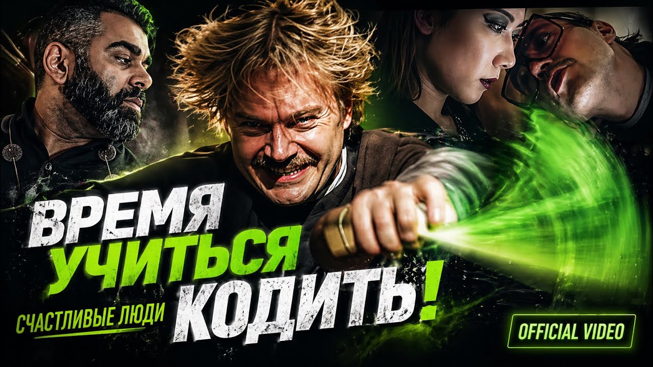 Счастливые Люди -  Время учиться кодить! (Official Video)