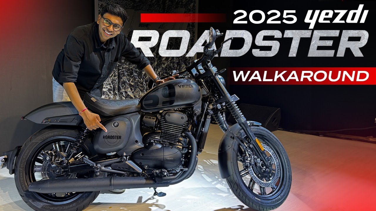 Yezdi Roadster 2025 walkaround | Price, Specs & Features | Times Drive