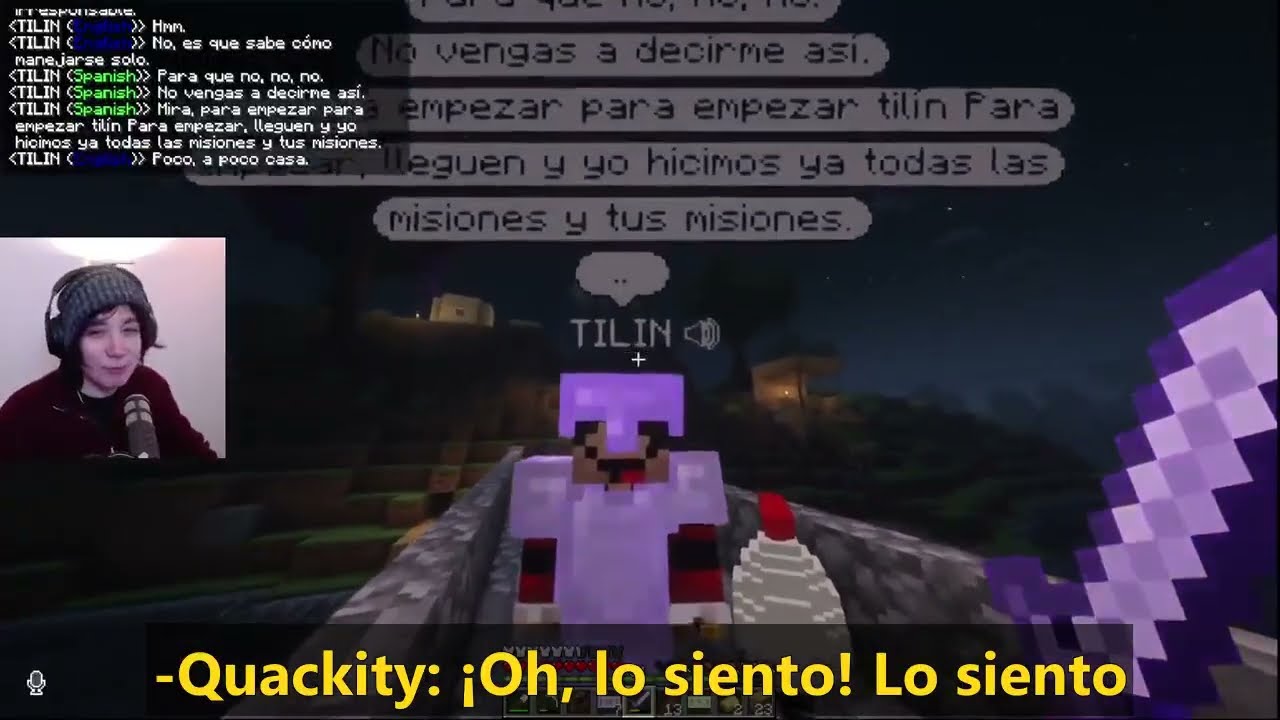 Quackity confunde idiomas y Roier lo expone 😂💬 (clip random) | Subtitulado🌎