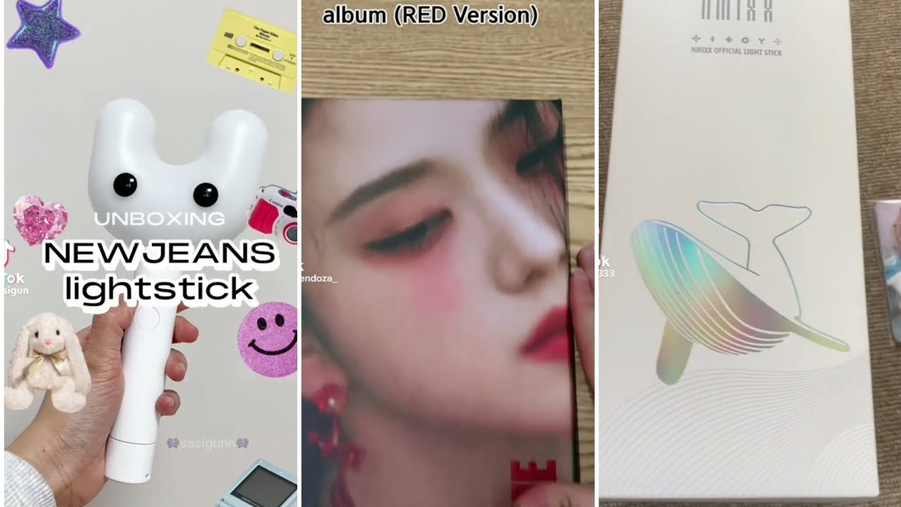 unboxing lighstick + unboxing kpop álbum ❣💌