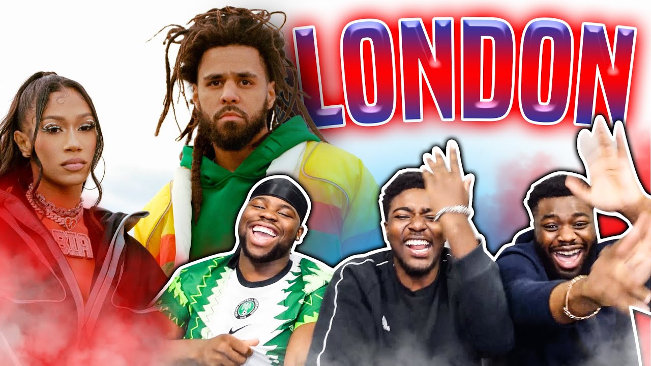 UK YOUTUBERS REACT TO BIA FT J COLE - LONDON