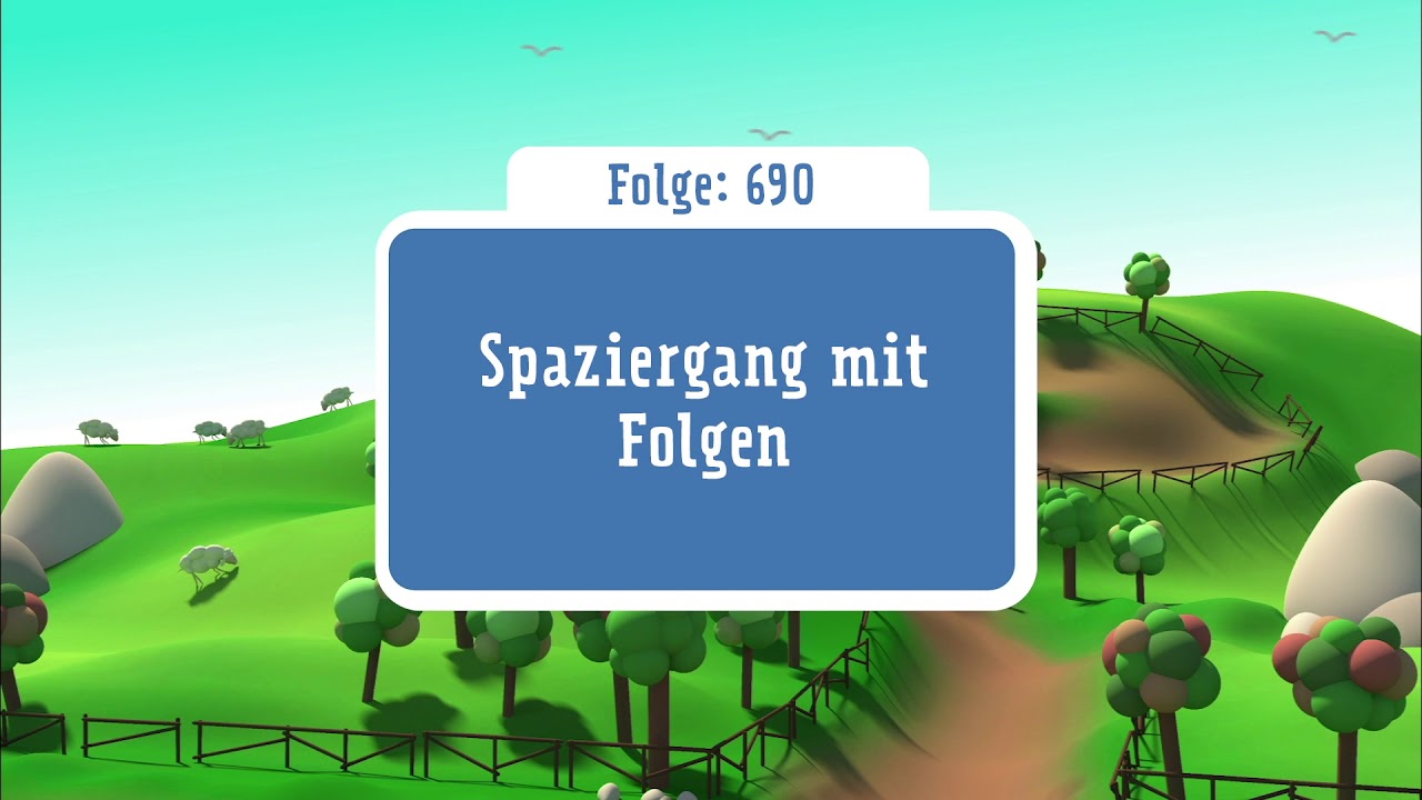 Kinderhörspiel Doppeldecker Folge 690 Spaziergang mit Folgen