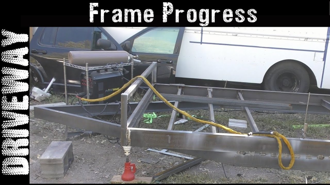 Air Ride Tandem Axle Trailer - Building out the Tongue and more