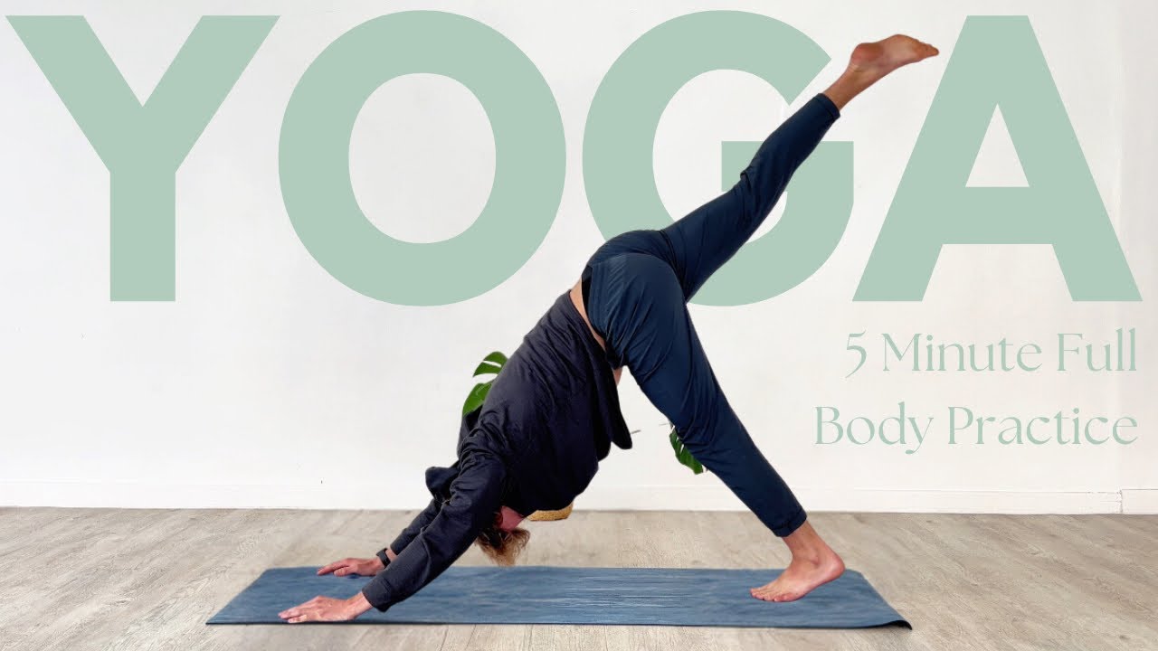 5 Minute Full Body Yoga Practice | GET UP & GO IAll Levels | Sam Rowlands Yoga