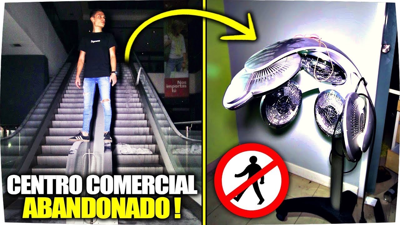 Exploro CENTRO COMERCIAL ABANDONADO INTACTO ! - Exploracion Urbana Lugares Abandonados en Espa&ntilde;a