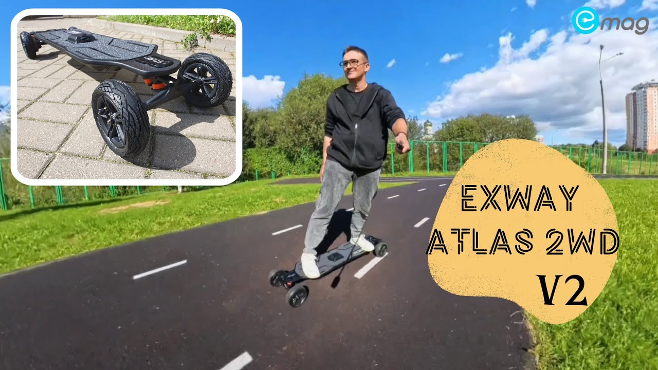 Электроскейт Exway Atlas 2WD V2