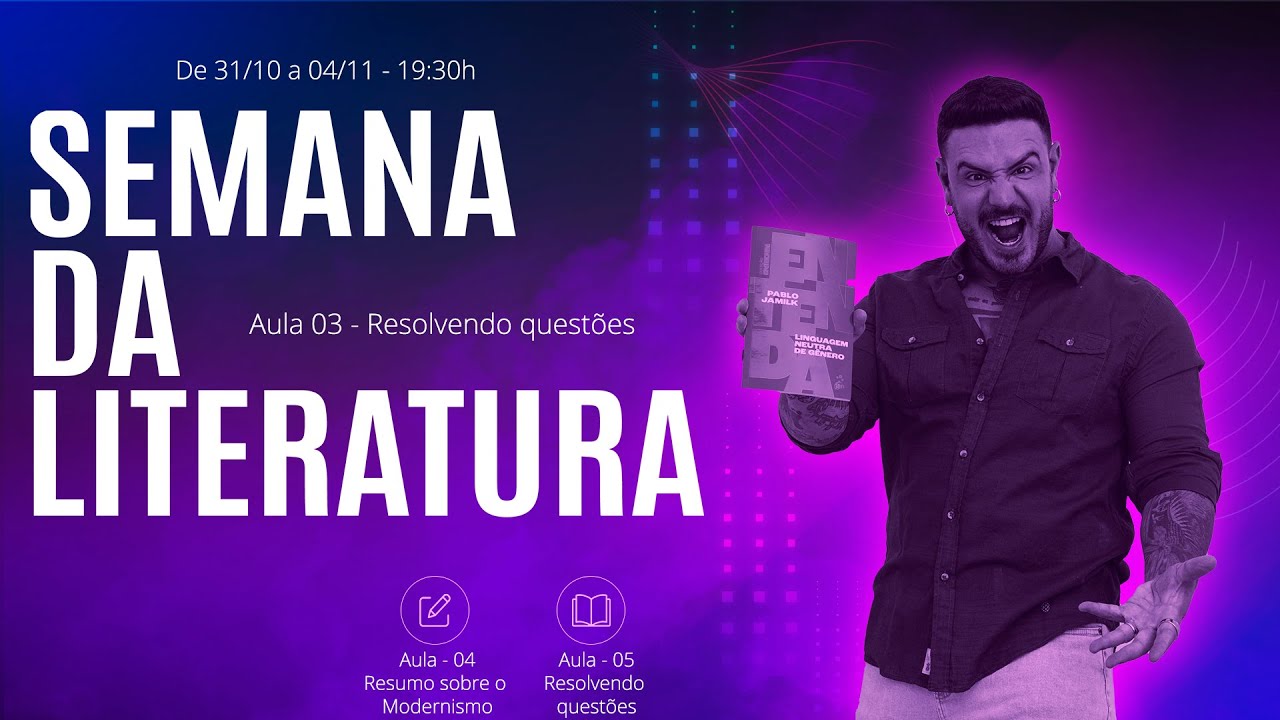 Aula 03 - Resolvendo questões do ENEM - Semana da Literatura