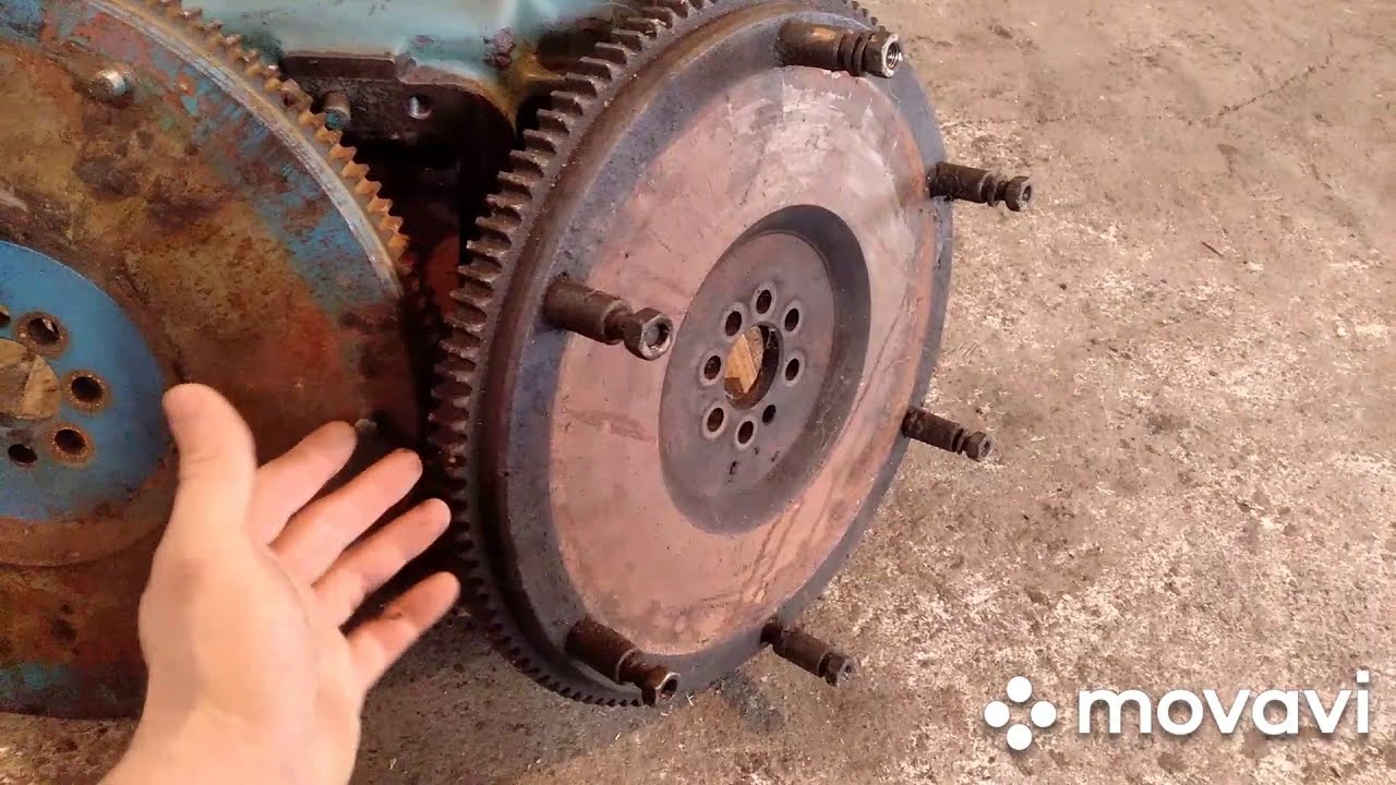 Маховик под стартер на МТЗ-82.