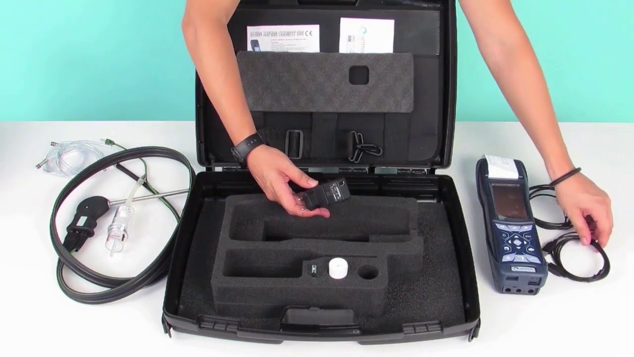 Analizadores Combustión Seitron Chemist 500