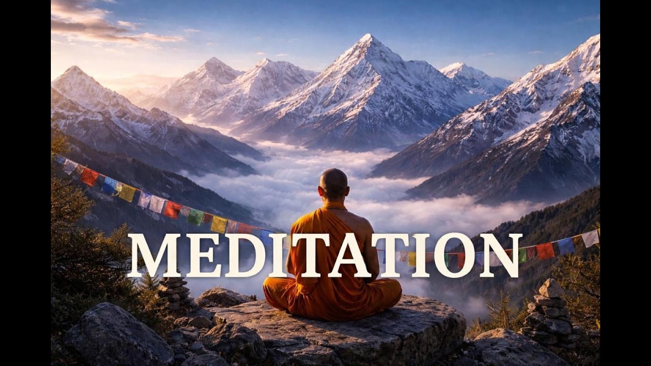 BEAUTIFUL MELODY TO DEEP RELAXATION AND FAST SLEEP - HIMALAYA LULLABY