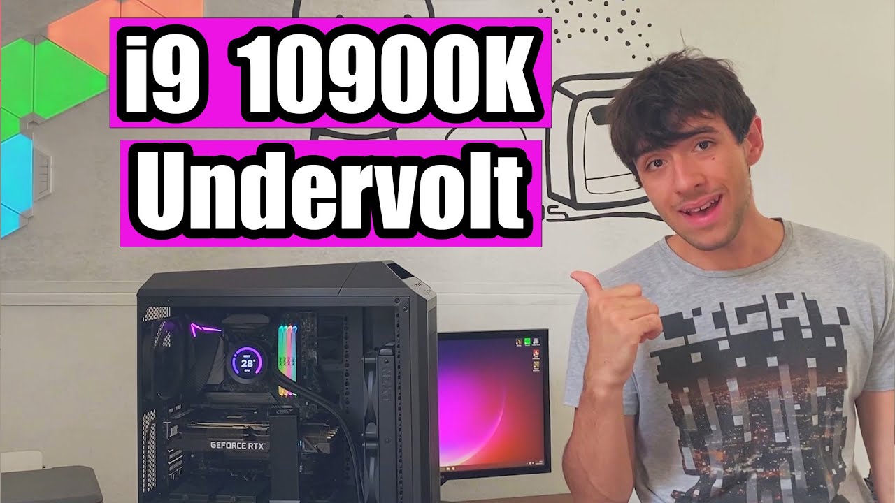 Undervolt your i9 10900K for more FPS! (Even on Locked Motherboards) - Tutorial