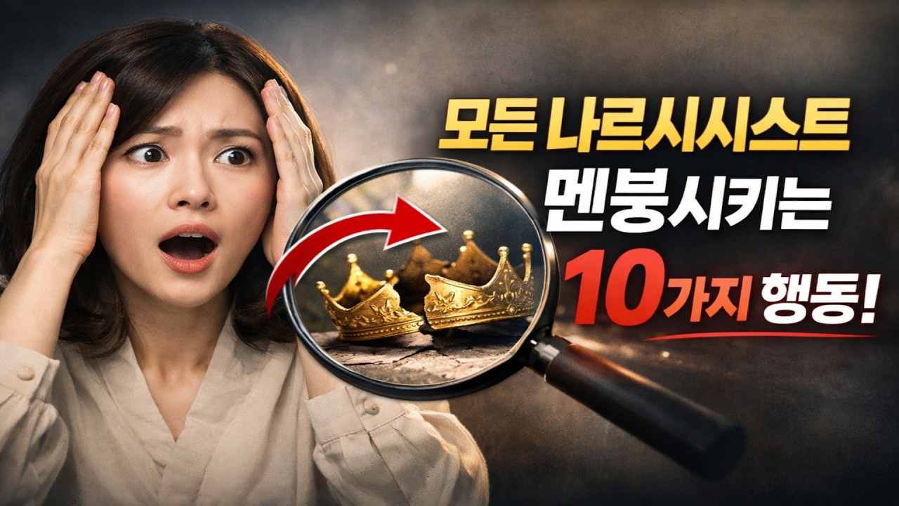 심리학자들이 경악! 모든 나르시시스트를 멘붕시키는 10가지 행동!