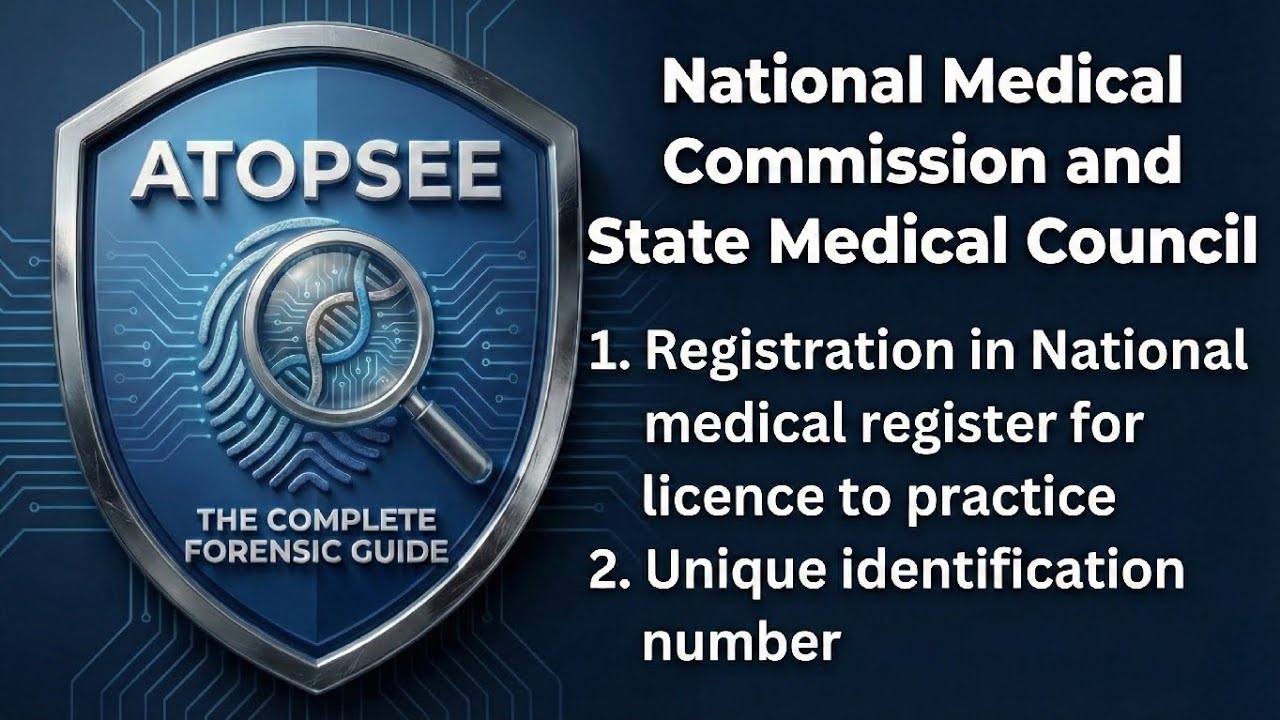 NMC-registration in National medical register, UID