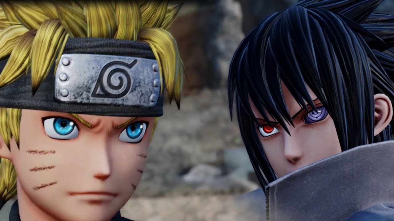 Наруто против Саске - Аниме  файтинг  Jump Force .
