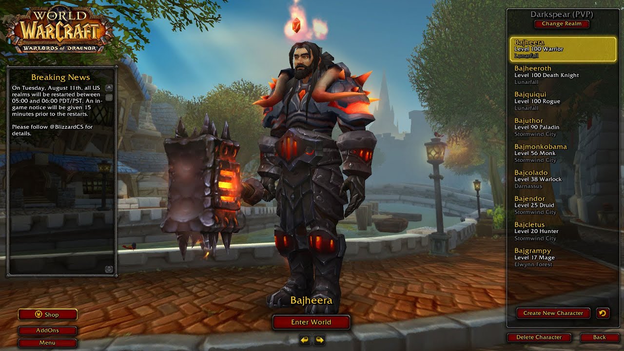 Bajheera - BEAST-MODE 40-0 Arms Warrior AB Ownage - WoW 6.2 Warrior PvP