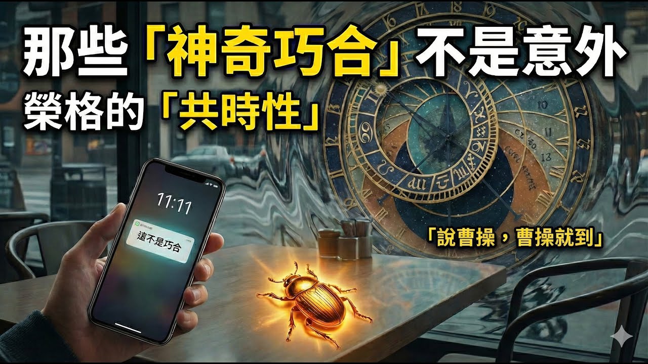那些「神奇巧合」不是意外 - 解鎖你的內在宇宙：卡爾・榮格的四把鑰匙 (包含:MBTI)