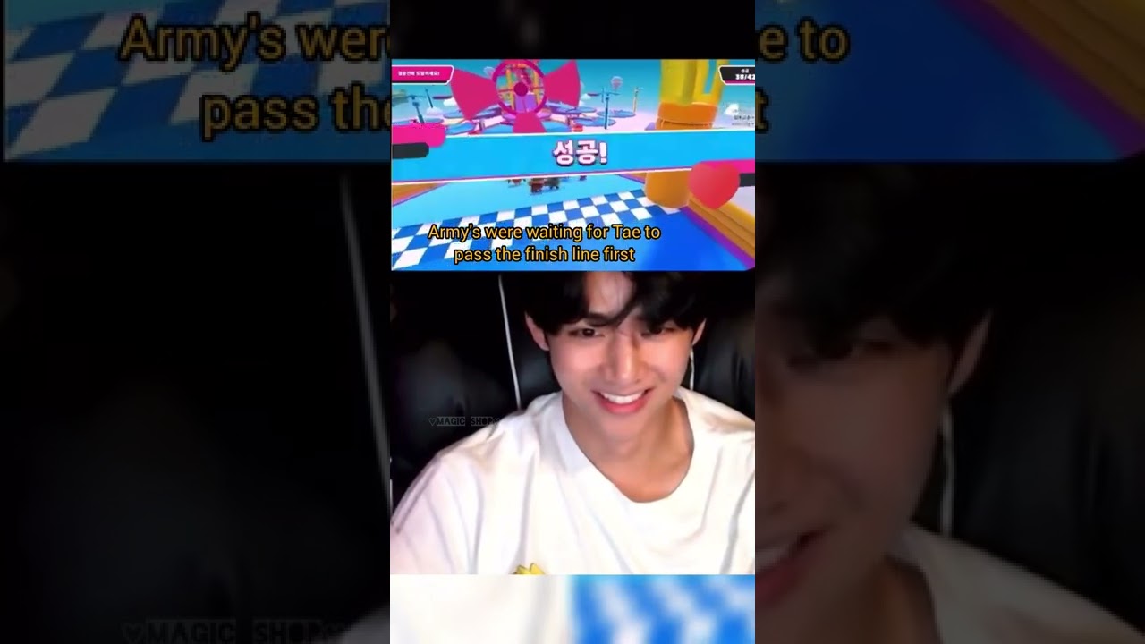 Taehyung palying game with army's 😍😂