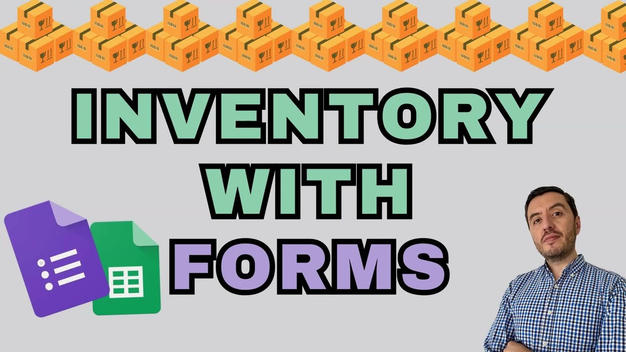 Build an INVENTORY System with Google Sheets & Forms – No Code Needed! 📦