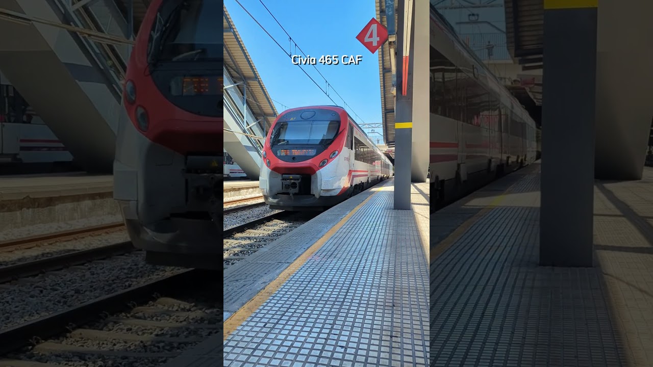 Sonido de Aceleracion de diferentes Trenes de Cercanias. 464 Alstom, 465 CAF, 447 y 446