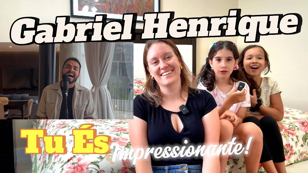 Gabriel Henrique - Tu És  | REACTION | Maravilhoso!