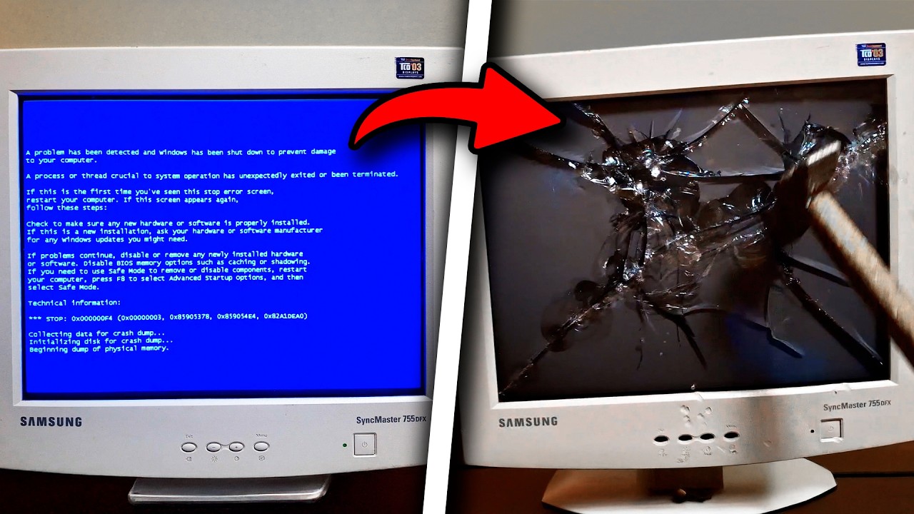 Душа моего отца живёт на ПК (Новый экран убийства для Windows XP)