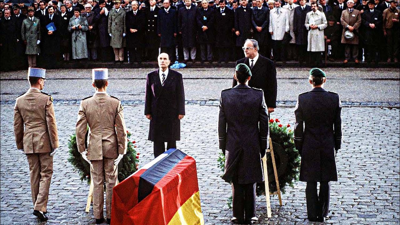 Verdun (1984) Gedenkzeremonie für die gefallenen Soldaten des 1. Weltkrieges - Bundeswehr