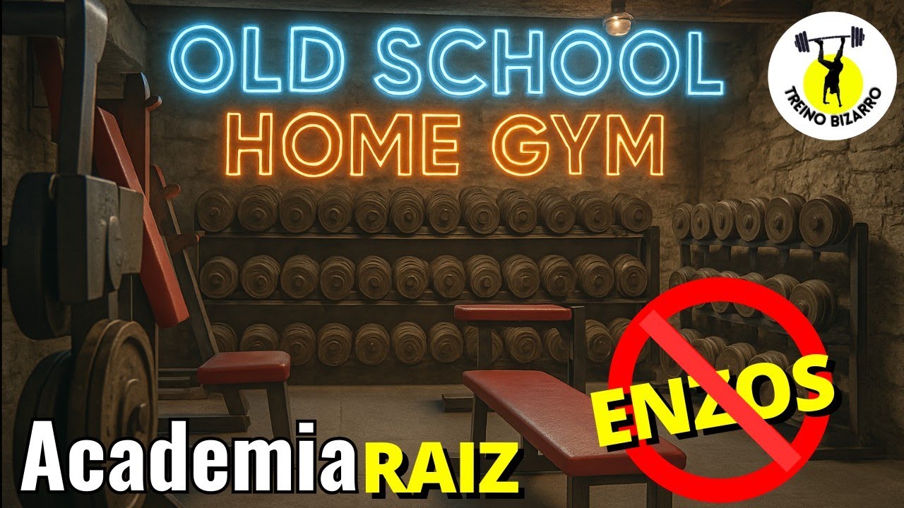 ACADEMIA OLD SCHOOL DE BODYBUILDER RAIZ