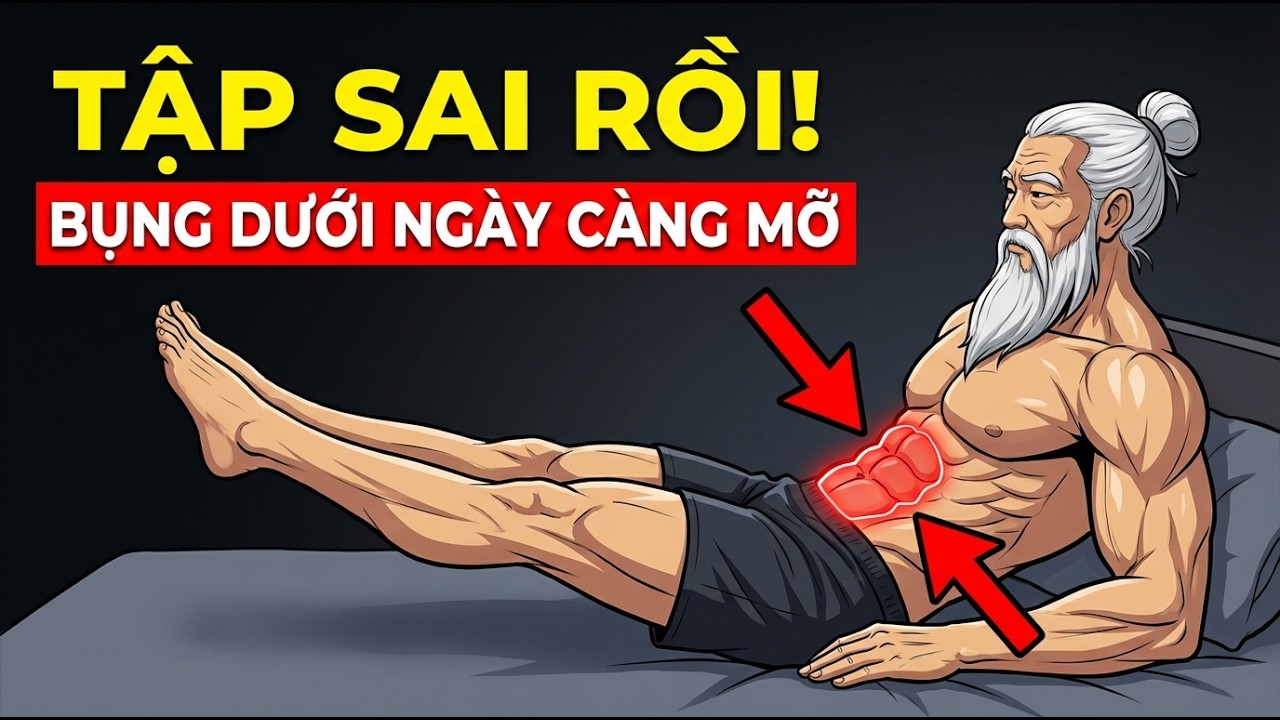 ĐIỀU GÌ XẢY RA VỚI BỤNG DƯỚI KHI BẠN TẬP 3 ĐỘNG TÁC NÀY TRƯỚC KHI NGỦ