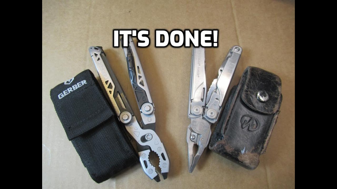 2022 Gerber Dualforce vs. Leatherman Surge