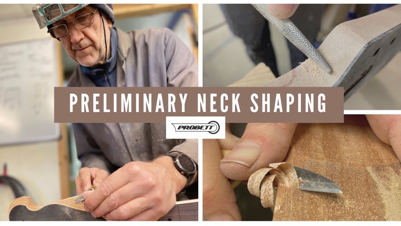 Preliminary neck shaping