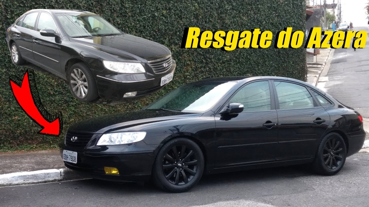 Resgatando o Azera: Pintura, Polimento e Envelopamento