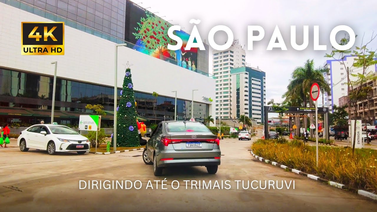 Horto Florestal, Tremembé, Tucuruvi até o Trimais, São Paulo 4K