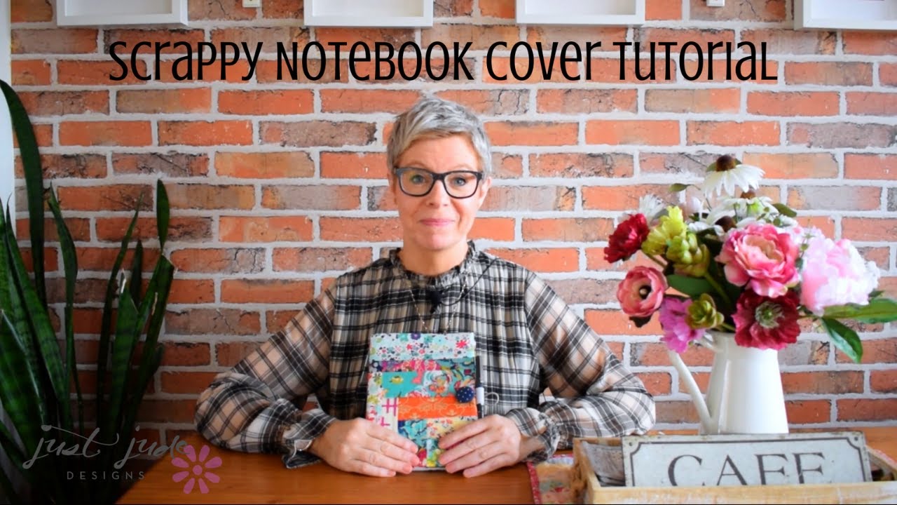 Scrappy Notebook Cover Tutorial