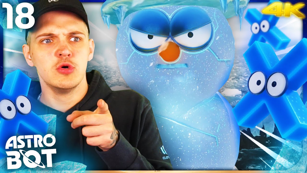 Let's Play Astro Bot #18 🌌🤖 Kreuz-Challenge Level & Tiefkühlkost