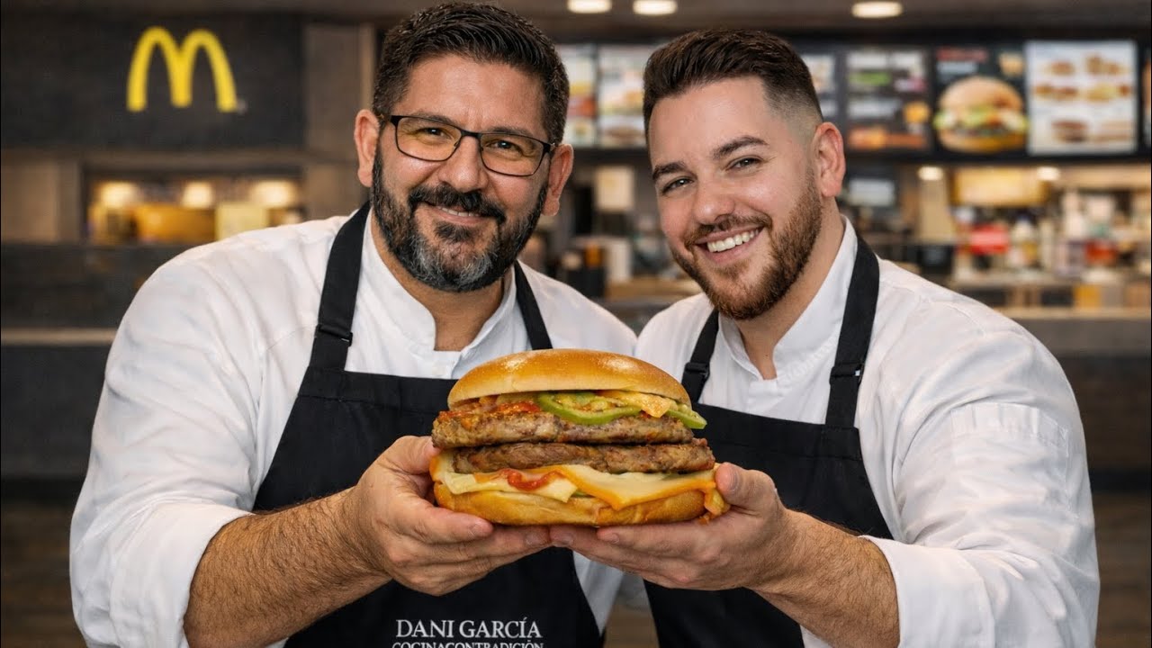 Nueva hamburguesa de DANI GARCIA en MC DONALD´S 🍔