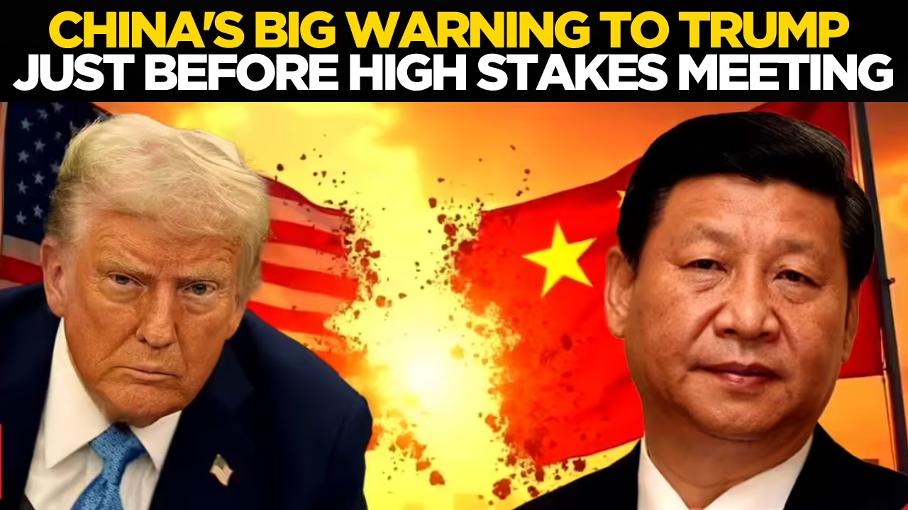 LIVE | China TRAPS Trump? &lsquo;Red Alert&rsquo; Before Crucial Meeting With Xi Jinping | Beijing | Breaking