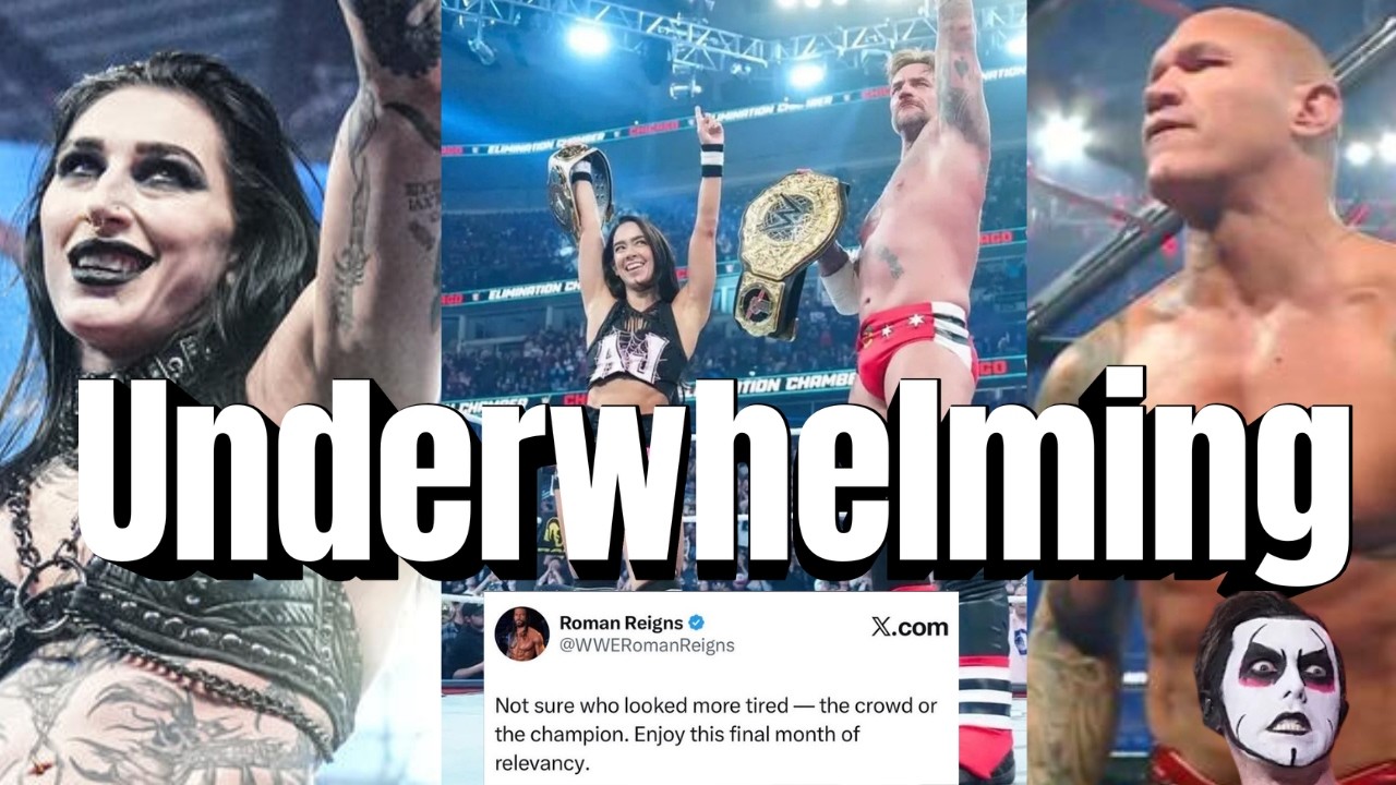 Турнир Elimination Chamber 2026 года оказался НЕУДОВЛЕТВОРИТЕЛЬНЫМ....(ВОЗМУЩЕНИЕ)