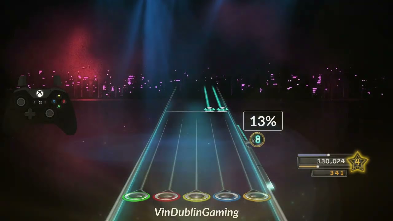 Prince - Purple Rain With Lyrics on Clone Hero