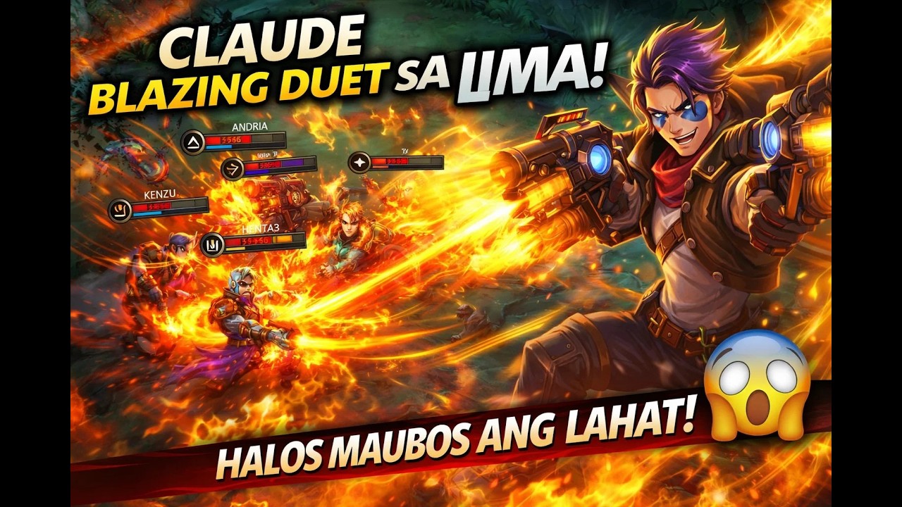 CLAUDE NA SOBRANG PALO! MUNTIK MA-WIPE SA ISANG BLAZING DUET META PA RIN BA ANG GOLD LANE CLAUDE?