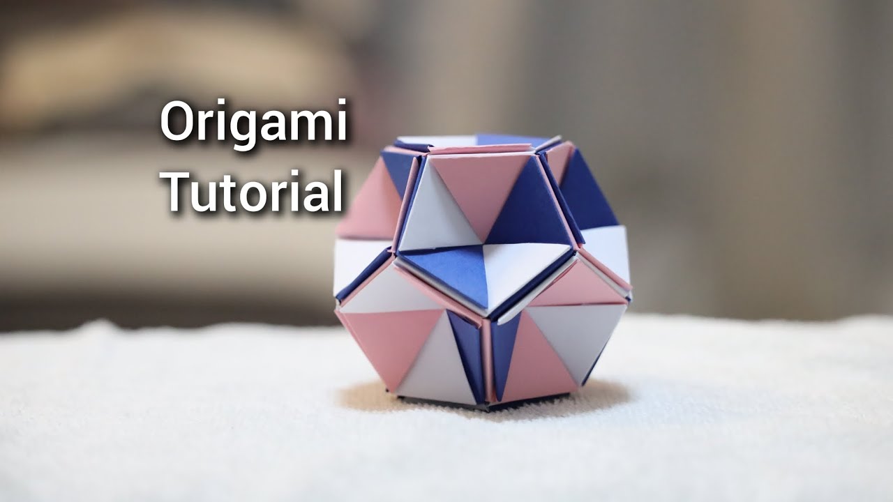 Dodecahedron Kusudama Origami Tutorial