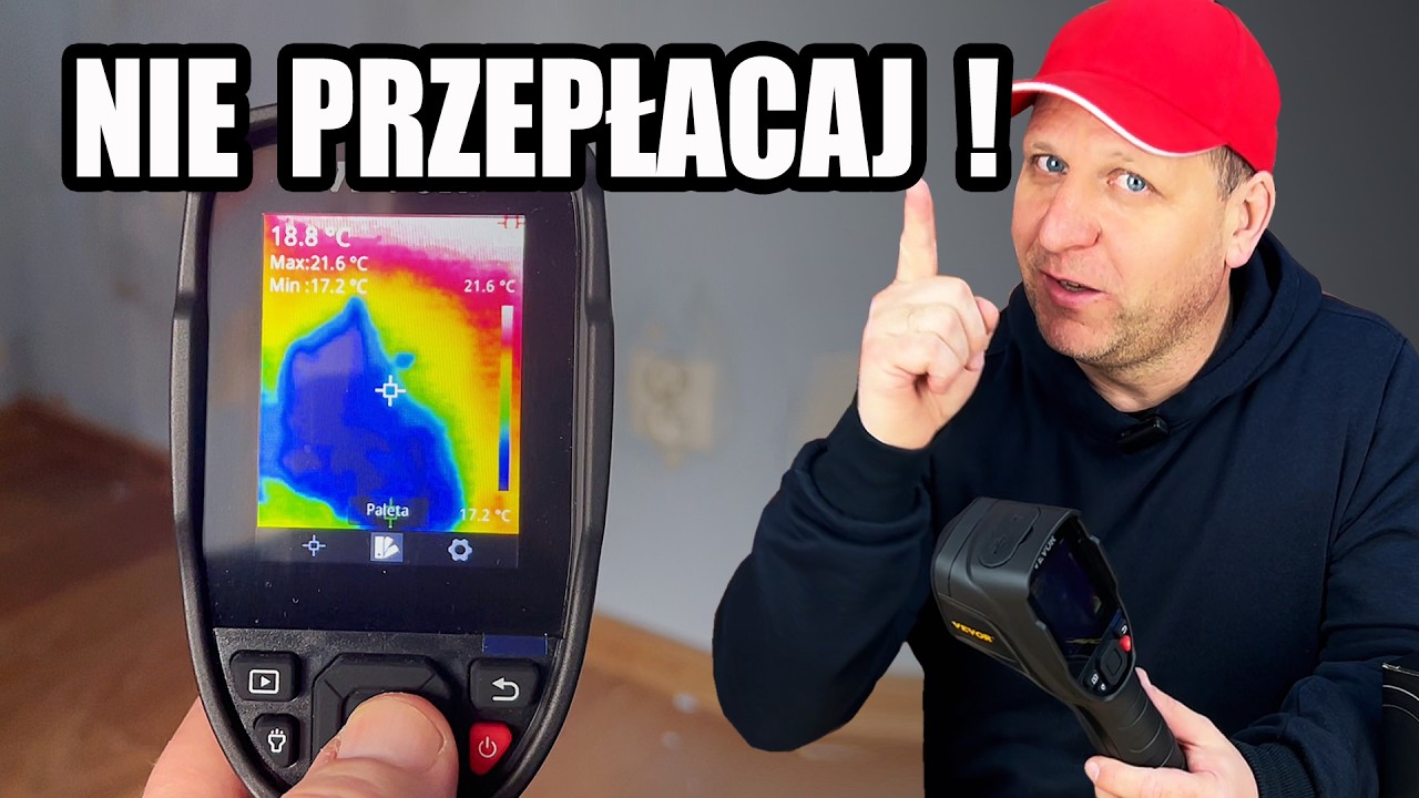 Kamera termowizyjna VEVOR SC240N – Rewelacyjna za Małe Pieniądze! 🔥