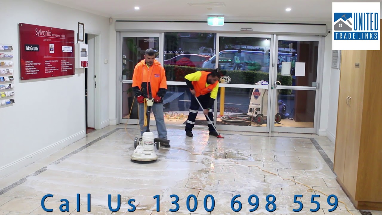 The 5 step Tile Cleaning and Grout Restoration plus Color Sealing