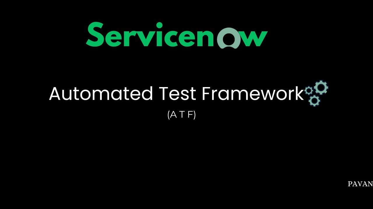 ServiceNow ATF Demo Class | #servicenowonlinetraining #servicenowatf #servicenowatftraining #admin