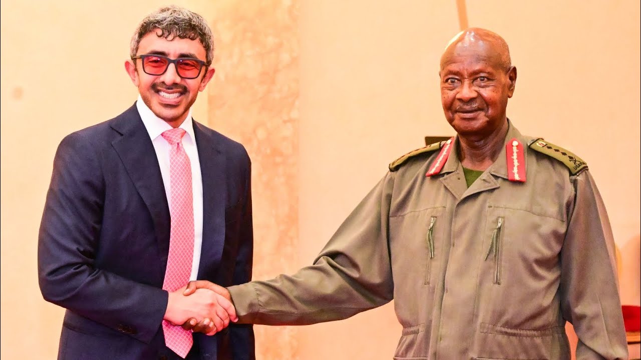 Museveni in full UPDF combat, meets UAE's Deputy Prime Minister Sheikh Abdullah bin Zayed Al Nahyan