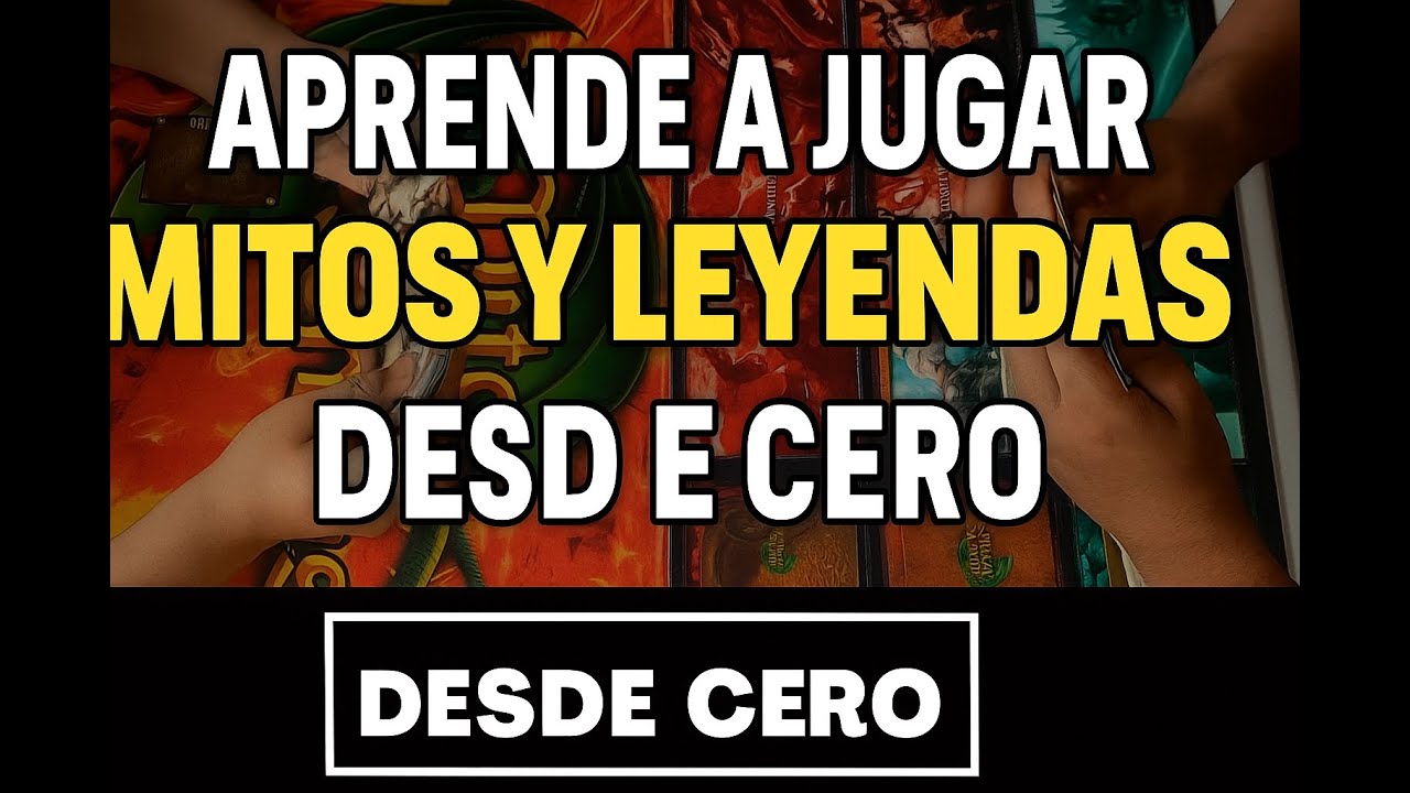 Aprende a Jugar Mitos y Leyendas con los mazos prestructurados en 2025 / PARTE 1