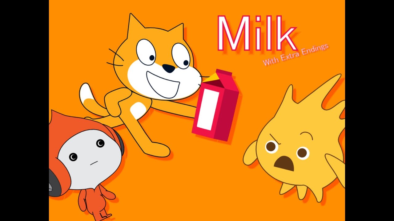 Scratch 3.0 Show — Milk с дополнительными концовками! (ВСЕ КОНЦОВКИ)