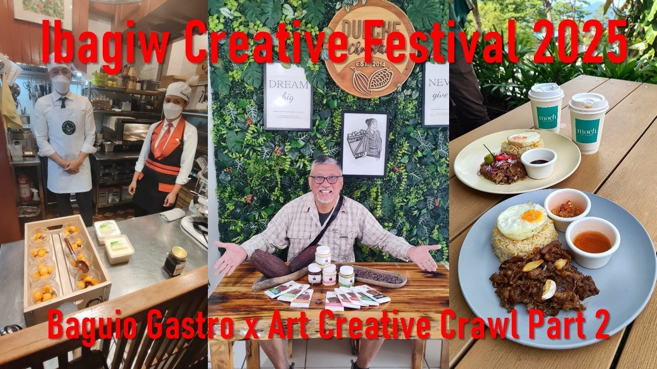 Baguio - Ibagiw Creative Festival 2025. Gastro x Art Creative Crawl Part 2